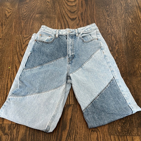 Women’s Multi-Color Striped Jeans (PacSun) - Picture 2 of 8